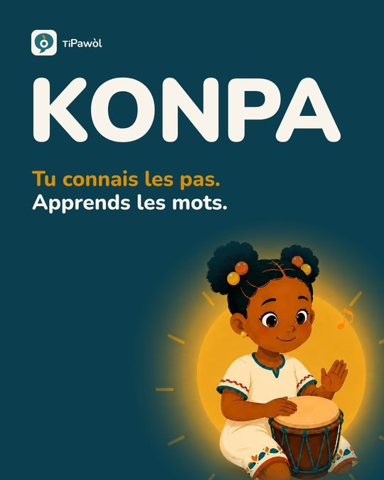 Publication : « Konpa. Tu connais les pas. Apprends les mots. »